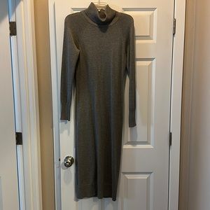 Moda International Midi Turtleneck Dress